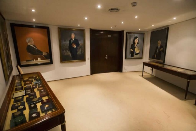 Vestíbulo de entrada al Salón de Plenos