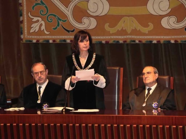 Discurso de despedida de la Presidenta del Tribunal Constitucional, doña María Emilia Casas Baamonde