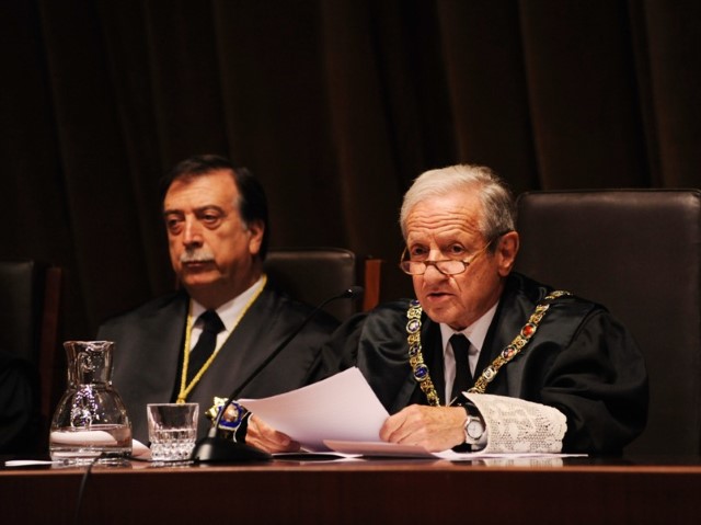 Discurso del Presidente, D. Pascual Sala Sánchez en el acto de toma de posesión