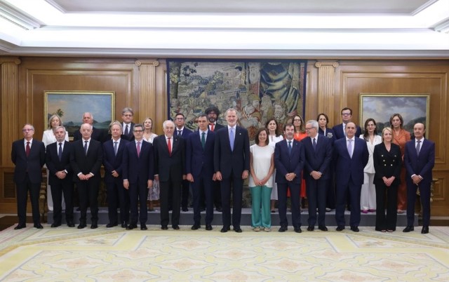 El Presidente del TC asiste al juramento o promesa de los nuevos vocales del CGPJ ante SM el Rey