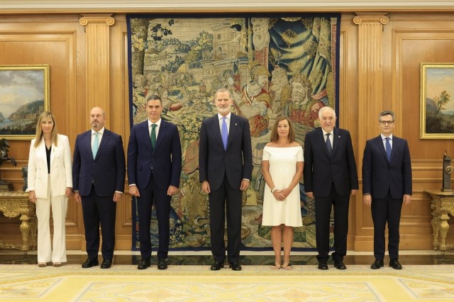 El Presidente del TC asiste a la promesa ante SM el Rey de la Presidenta del Tribunal Supremo y del CGPJ