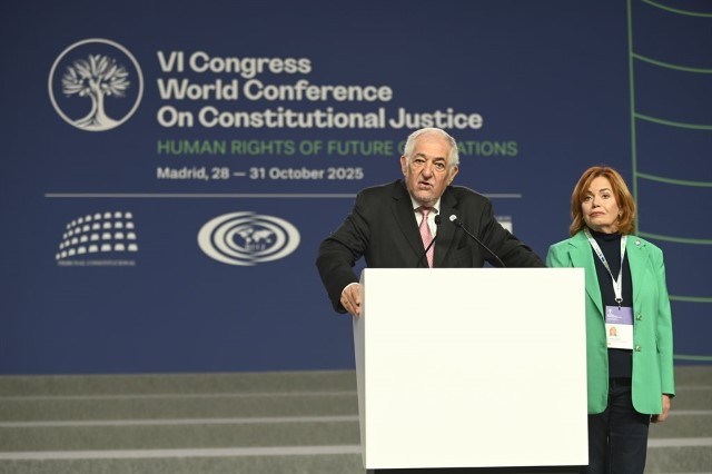 VI Congreso de la Conferencia Mundial de Justicia Constitucional en Madrid