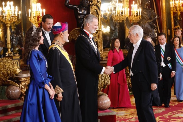 El Presidente del TC, en la Visita de Estado del Sultán de Omán