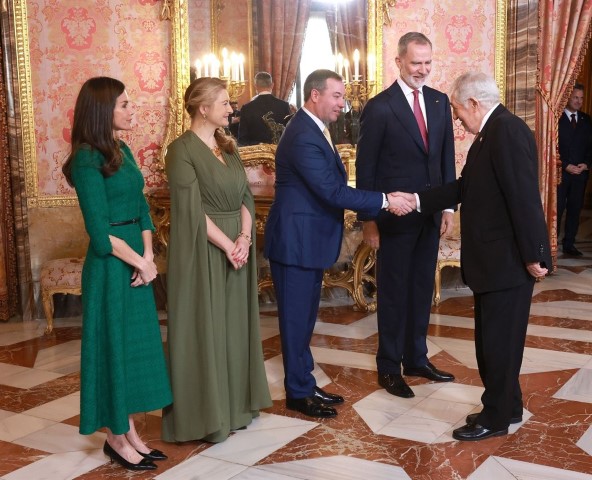 El Presidente del TC, en la recepción con motivo de la visita oficial de los Grandes Duques de Luxemburgo