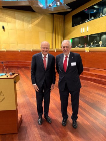 El Presidente del TC asiste al Foro de Magistrados extraordinario organizado por el TJUE