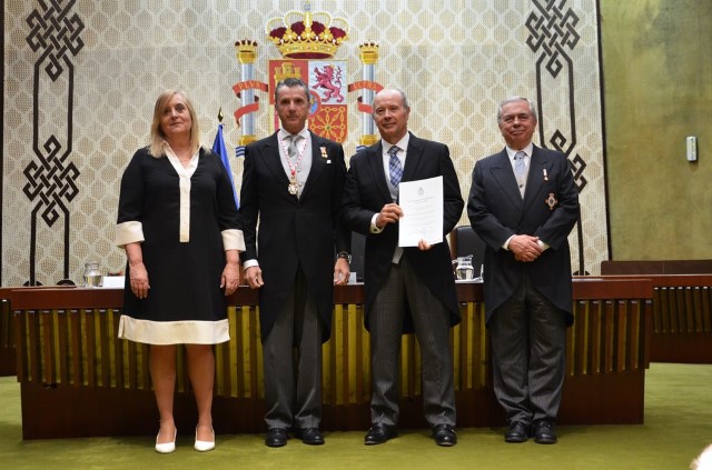 El magistrado del TC Juan Carlos Campo, académico del Instituto de Estudios Históricos Bances y Valdés
