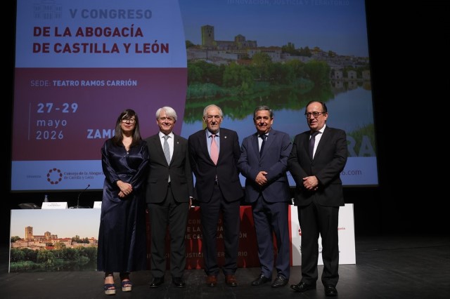 El Presidente del TC inaugura el V Congreso de la Abogacía de Castilla y León