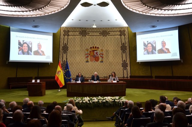 El Tribunal Constitucional celebra un acto de homenaje y recuerdo a los letrados Gemma Sala y Herminio Losada