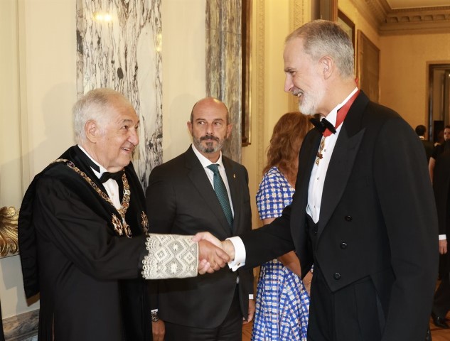 El Presidente y los magistrados del TC, en el acto solemne de apertura del año judicial presidido por SM el Rey