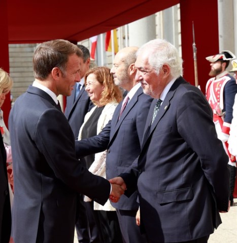 El Presidente del TC asiste a la recepción y cena de gala por la Visita de Estado del Presidente de la República Francesa