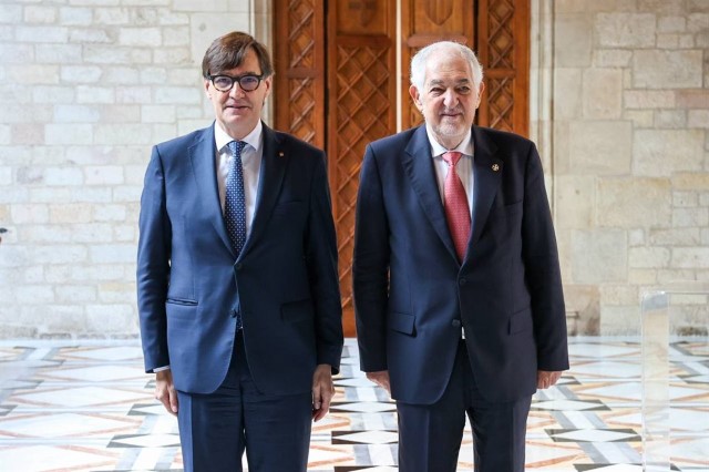 Encuentro de cortesía entre el Presidente del TC y el President de la Generalitat de Cataluña