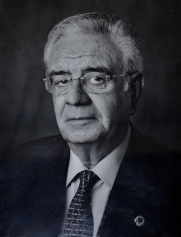 Ramón Rodríguez Arribas, Magistrado del Tribunal Constitucional [Fotografía, retrato. Papel] - Ana Torralva Forero