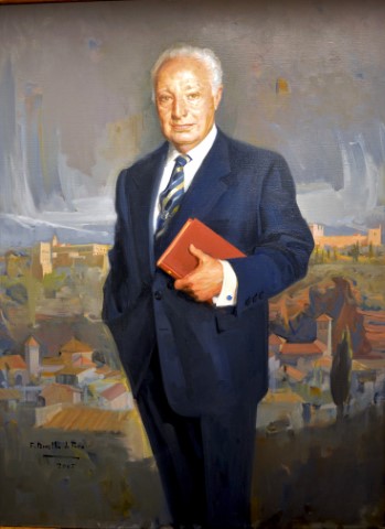 Manuel Jiménez de Parga, 2005 [Pintura, retrato. Lienzo] - Félix Revello de Toro (1926-)