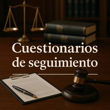 Cuestionarios de seguimiento